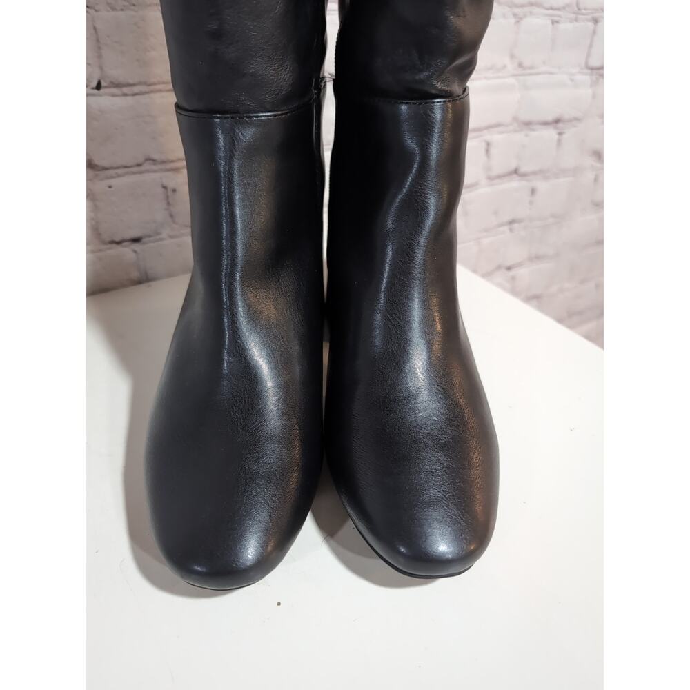 Women's Circus by Sam Edelman Teelin Block Heel Boots, Black Size 8.5 Knee High - Picture 7 of 14